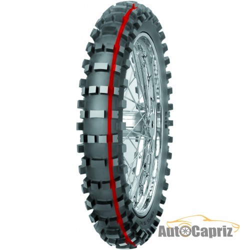 Мотошины Mitas C-12 (красная полоска) 110/90 R18 61M TT